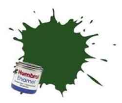 Mid Green - Matt Enamel Paint - 14ml Tinlet By Humbrol.