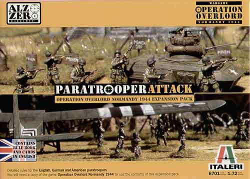 Paratroopers Attack - Overlord Expansion Set 1 - Scale 1/72 By Italeri.