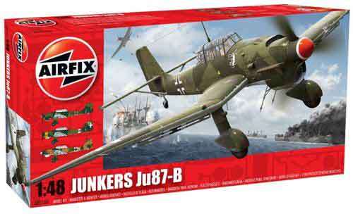 Junkers Ju-87 B-2/R Stuka - Scale 1/48 By Airfix.