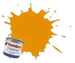 Insignia Yellow - Matt Enamel Paint - 14ml Tinlet by Humbrol.