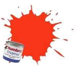 Satin Red - Satin - Enamel Paint.