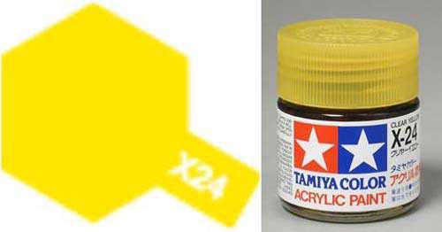 X-24 Clear Yellow - Gloss - Acrylic Paint