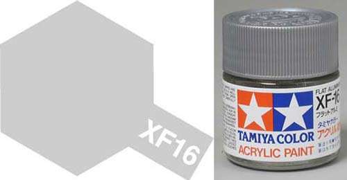 XF-16 Aluminuim - Matt - Acrylic Paint - 23ml By Tamiya.