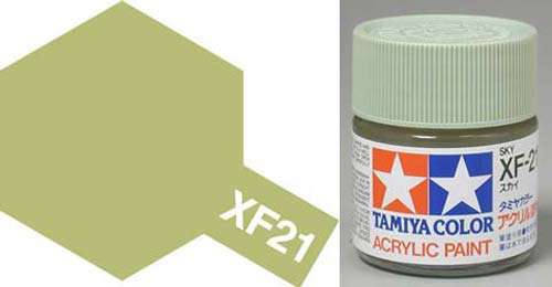 XF-21 Sky - Matt - Acrylic Paint - 23ml By Tamiya.