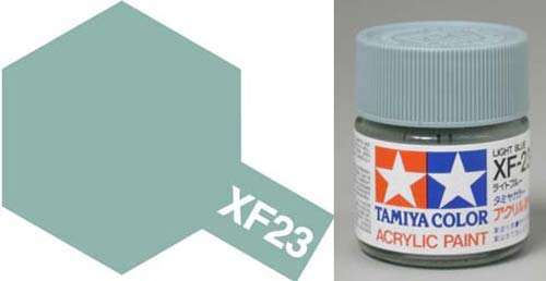 XF-23 Light Blue - Matt - Acrylic Paint - 23ml By Tamiya.