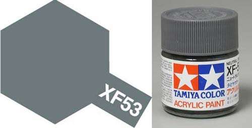XF-53 Neutral Grey - Matt - Acrylic Paint - 23ml By Tamiya.