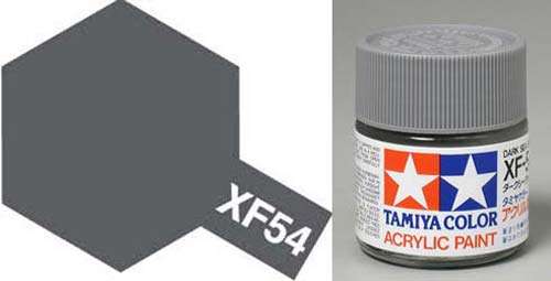 XF-54 Dark Sea Grey Acrylic Paint 23ml By Tamiya.