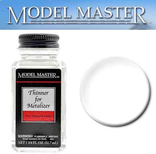 Metalizer Thinners - Enamel Paint 51.7ml Bottle By Model Master.