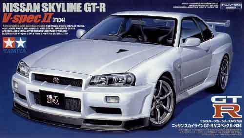 Nissan Skyline Gt-R V Spec II - Scale 1/24 By Tamiya.