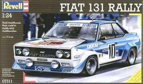 Fiat 131 Rally - Scale - Scale 1/24 By Revell/Germany.