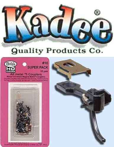 HO #10 All Metal #5 Couplers Without Draft Gear Box.