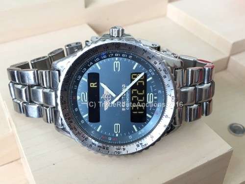 Breitling Chronospace Men's watch - Dual Display - A56012
