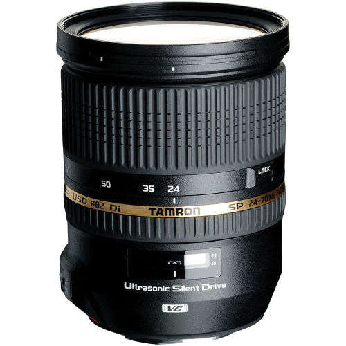Tamron SP 24-70mm f/2.8 VC (Vibration Correction) Ultrasonic Silent Drive(USD) Lens for CANON DSLRs
