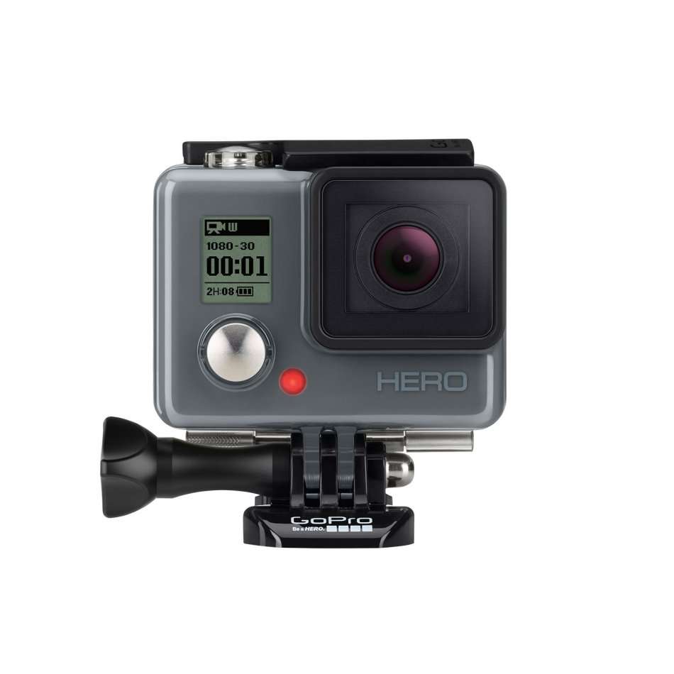 GoPro Hero CHDHA-301 5 MP Waterproof Camera - 1080p Full HD Video