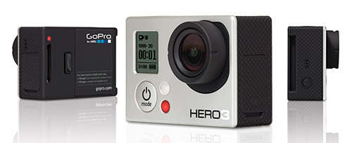 GoPro HERO 3 with Built-in WiFi - BE A HERO - Captures 4K Video with Housing