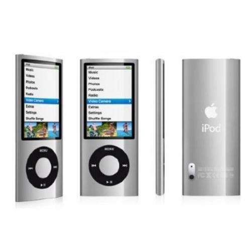 Apple iPod nano (5th Gen/Camera) SILVER 8GB MC027ZP *** IPOD NANO *** BOX