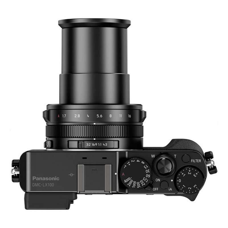 Panasonic LUMIX DMC-LX100 Point and Shoot Camera with Leica DC Lens (Black)