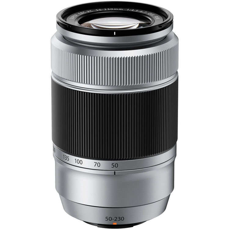 Fujifilm Fujinon XC 50-230mm f/4.5-6.7 Aspherical OIS Lens (Silver)
