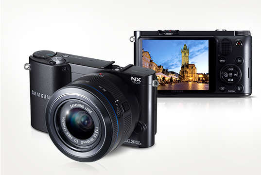 Samsung NX1100 20.3MP CMOS Smart | WiFi | FULL HD | Digital Camera + 20-50mm Lens