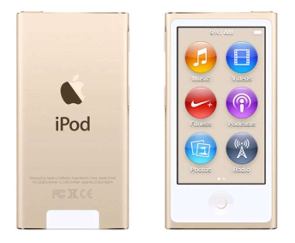 APPLE 16GB IPOD NANO - GOLD (7TH GENERATION, 2015 MODEL) | MKMX2QB