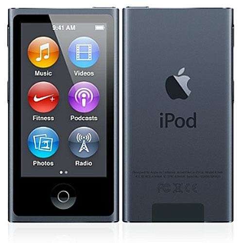 APPLE 16GB IPOD NANO - BLACK (7TH GENERATION) | MD481LL