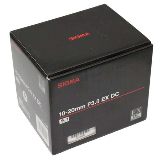 Sigma 10-20mm f/4-5.6 EX DC HSM Lens for NIKON Digital SLR Cameras - WIDE ANGLE