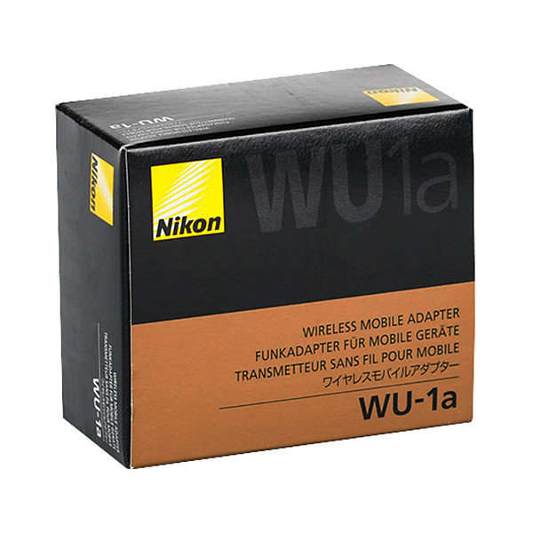Nikon Genuine WU-1A Wireless Mobile Adapter - Works with D7100, D3300, D5200, D3200