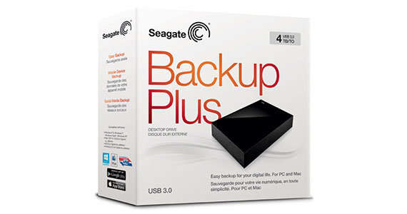 BRAND NEW | 4TB Seagate Backup Plus Desktop External Hard Drive - STDT4000200 USB 3.0
