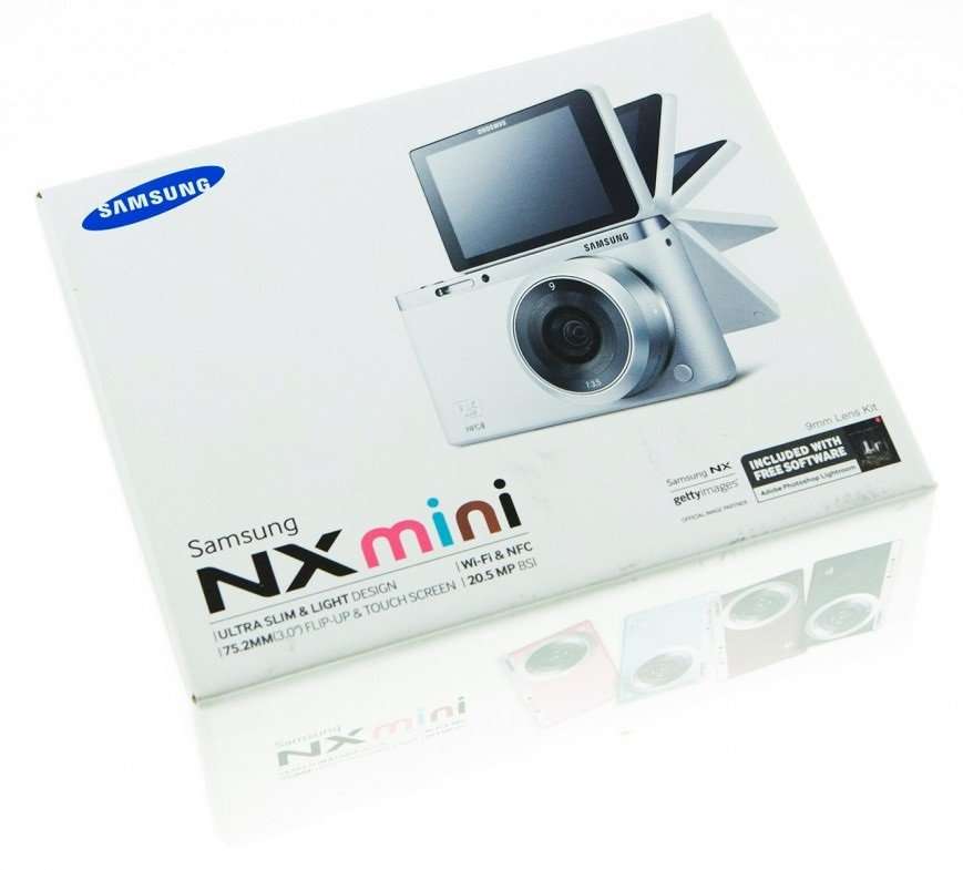 Samsung NX Mini Mirrorless Camera | 20.5MP | 9 mm Lens | Black | DEMO in BOX