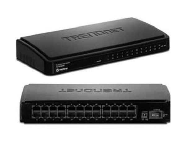 TRENDnet 24-Port Unmanaged 10/100 Mbps Ethernet Switch, TE100-S24D | BRAND NEW