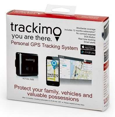 Trackimo TRK-100 Universal Personal GPS Tracker - 1 Year FREE Monitoring included