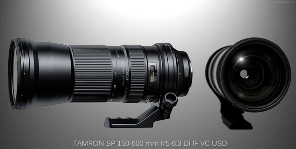 Tamron SP 150-600 mm F/5-6.3 Di VC VIBRATION CORRECTION USD (For Canon DSLRs) Lens - HUGE LENS
