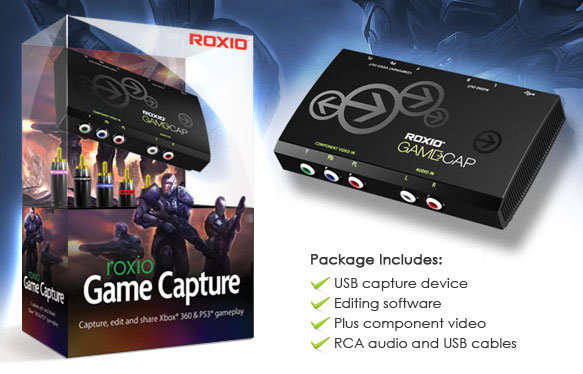 Roxio Game Capture (Xbox 360/PS3) - Edit & Share videos online