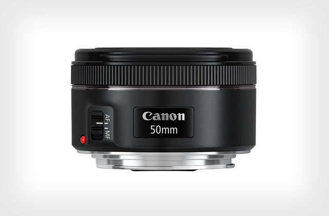 Canon EF 50mm f/1.8 STM Lens for Canon DSLR Cameras