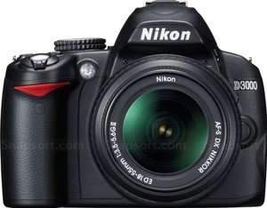 NIKON D3000 DSLR CAMERA  + 18-55mm MM LENS PROFESSIONAL CAMERA KIT *** ORIGINAL NIKON ***