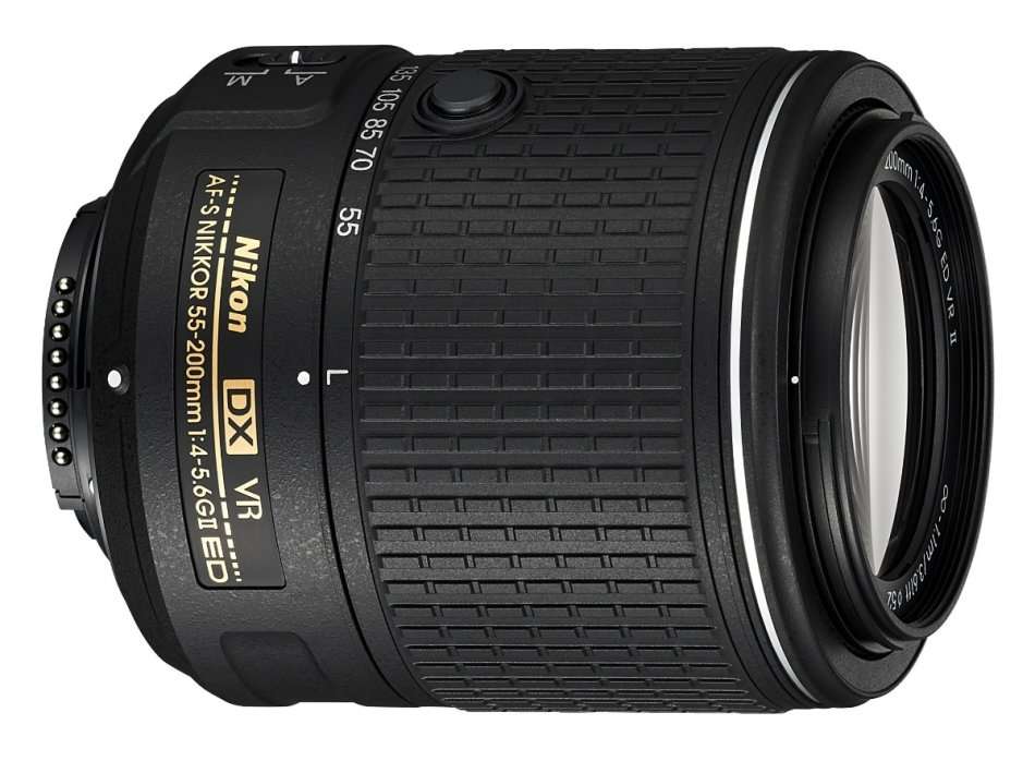 Nikon AF-S DX NIKKOR 55-200mm VR II LENS  - VR MARK ii Lens