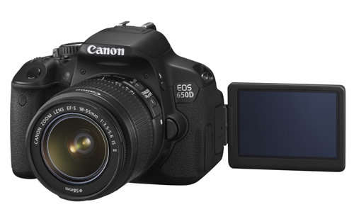 CANON 650D Digital SLR CAMERA with Canon 18-55mm IS Lens (18 Megapixels) DSLR Camera Kit