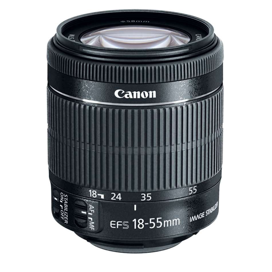 Canon EF-S 18-55mm IS (IMAGE STABILIZER) STM Lens for Canon DSLR Cameras