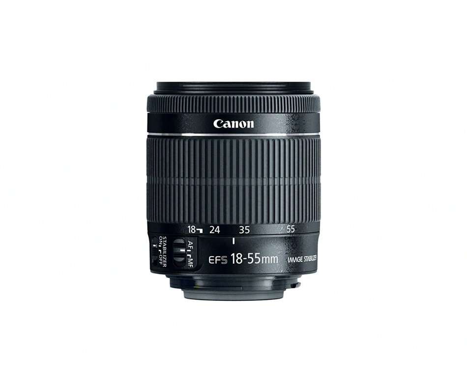 Canon EF-S 18-55mm IS (IMAGE STABILIZER) STM Lens for Canon DSLR Cameras