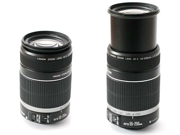 Canon EF-S 55-250mm IS (Image Stabilizer) Lens for Canon DSLR Cameras