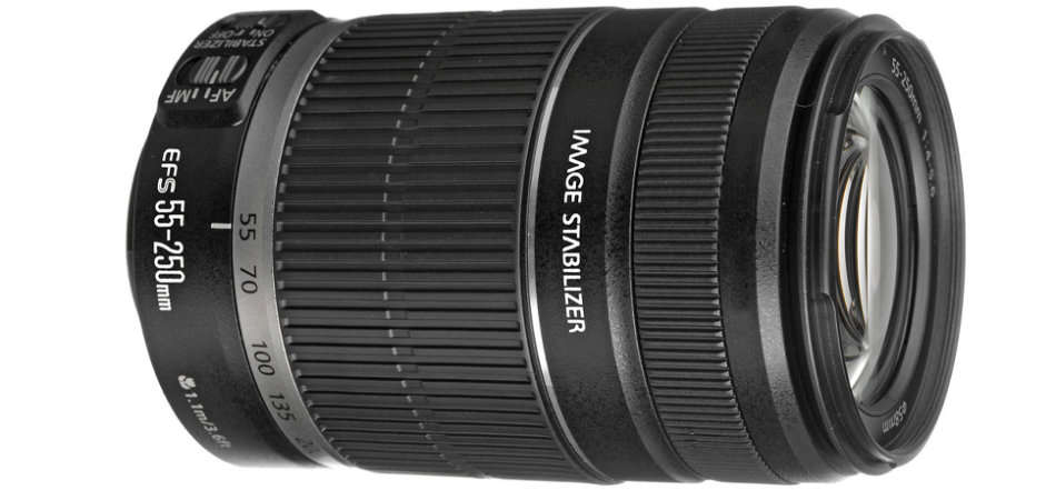 Canon EF-S 55-250m IS (Image Stabilizer) Mark ii Lens for Canon DSLR Cameras