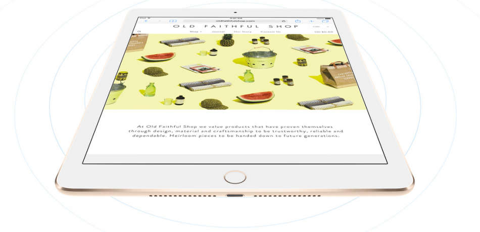 IPAD AIR 2 | MH1G2HC/A | 128GB | CELLULAR 4G + WiFi  | GOLD | A1567 |FINGERPRINT ID | 9.7inch Tablet