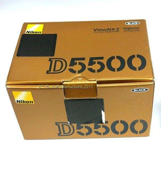 NIKON D5500 DSLR CAMERA BODY IN BOX - BUY NOW FOR wekron
