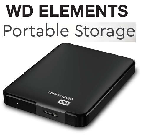 WD Elements Portable External Hard Drive 1.5TB ( 1500 GB ) WESTERN DIGITAL USB 3.0 FAST | BRAND NEW