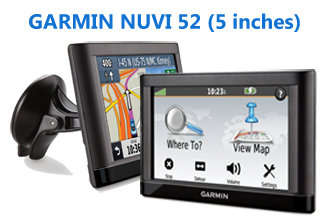 Garmin Nuvi 52LM 5.0" Portable Vehicle GPS With Lifetime Map Updates | BRAND NEW