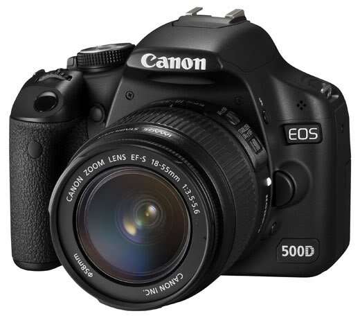 Canon EOS 500D Digital SLR camera 15.1 Megapixels FULL HD + Canon 18-55mm Lens KIT