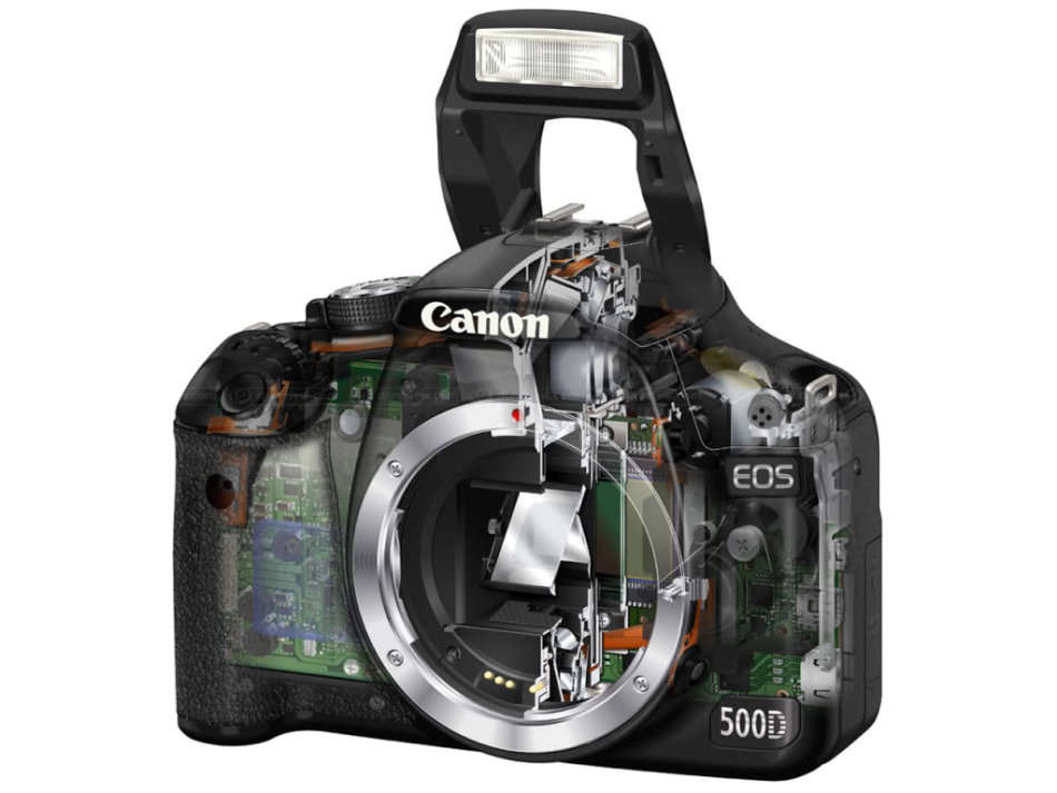 Canon EOS 500D Digital SLR camera 15.1 Megapixels FULL HD + Canon 18-55mm Lens KIT