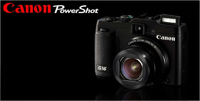 Canon PowerShot G16 - WiFi - DIGIC 6 Image Processor 5X Optical Zoom DIGITAL CAMERA