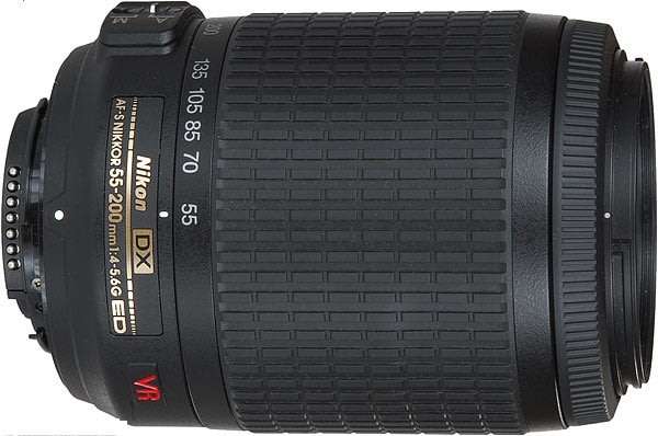 Nikon AF-S DX VR Zoom-NIKKOR 55-200mm f/4-5.6G IF-ED LENS - VR [ VIBRATION REDUCTION ] LENS