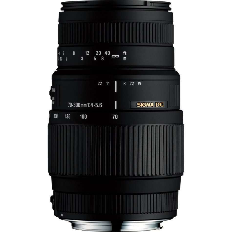 SIGMA DG 70-300mm Telephoto Zoom Lens for Canon DSLR Cameras